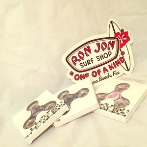 New in box Ron Jon Surf Shop fidget spinners